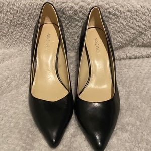 Nine West black heel